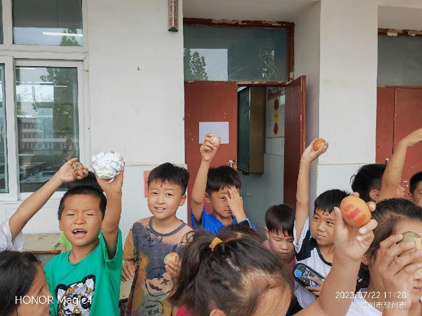 關(guān)愛兒童健康，奔跑的雞蛋