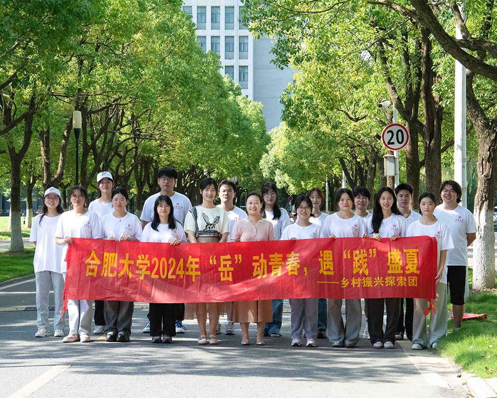 聚青年力量 助鄉(xiāng)村振興——合肥大學(xué)“岳”動(dòng)青春，遇“